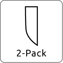 WindSpin™ Double-Sided Replacement Flag - 2-Pack