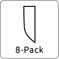 WindSpin™ Single-Sided Replacement Flag - 8-Pack