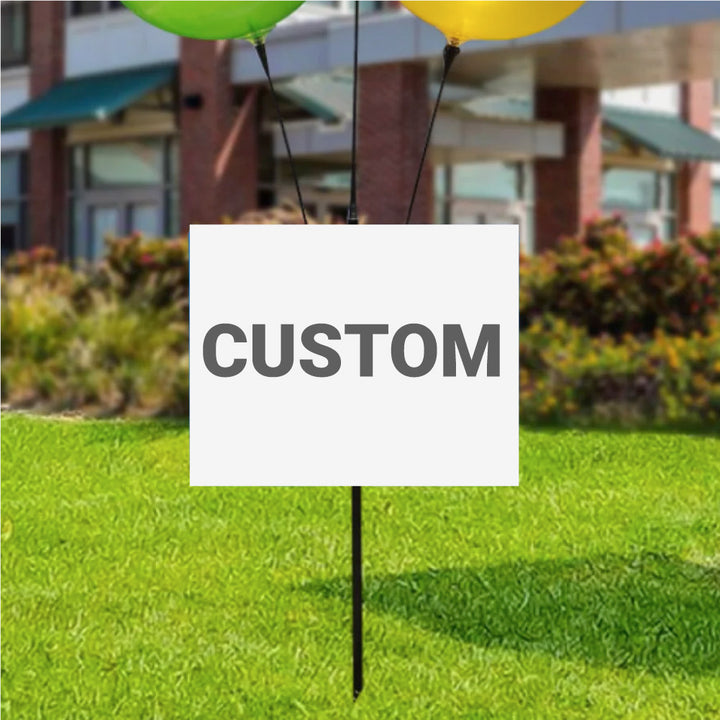 Custom Pole Expression Sign