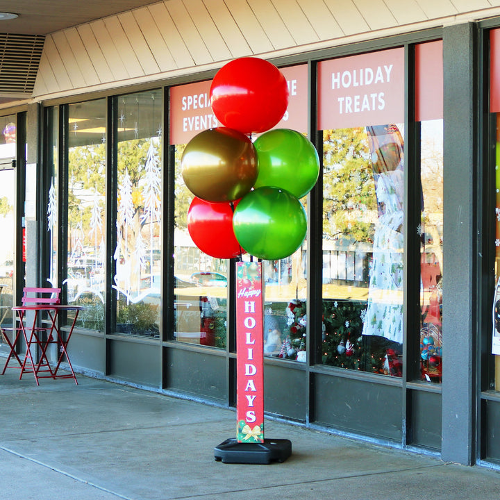 DuraBalloon® 5-Balloon Cluster Pole Kit - with 4-Sided Pole Cover