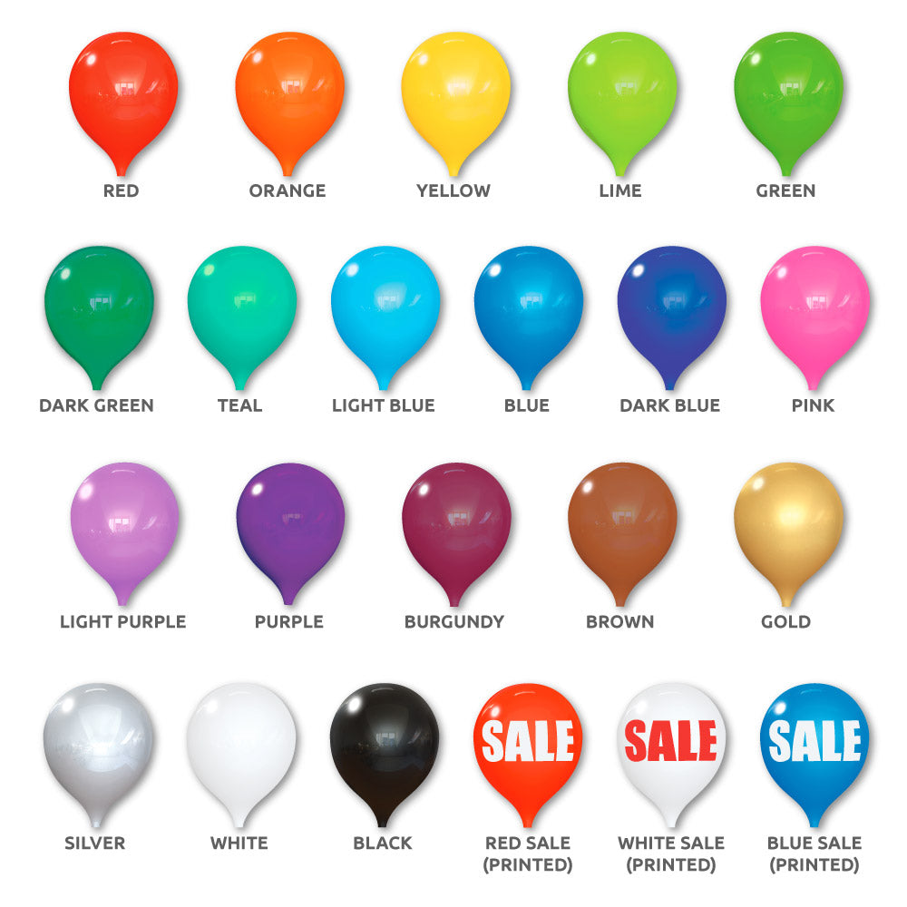 PermaShine® 13" Replacement Balloons