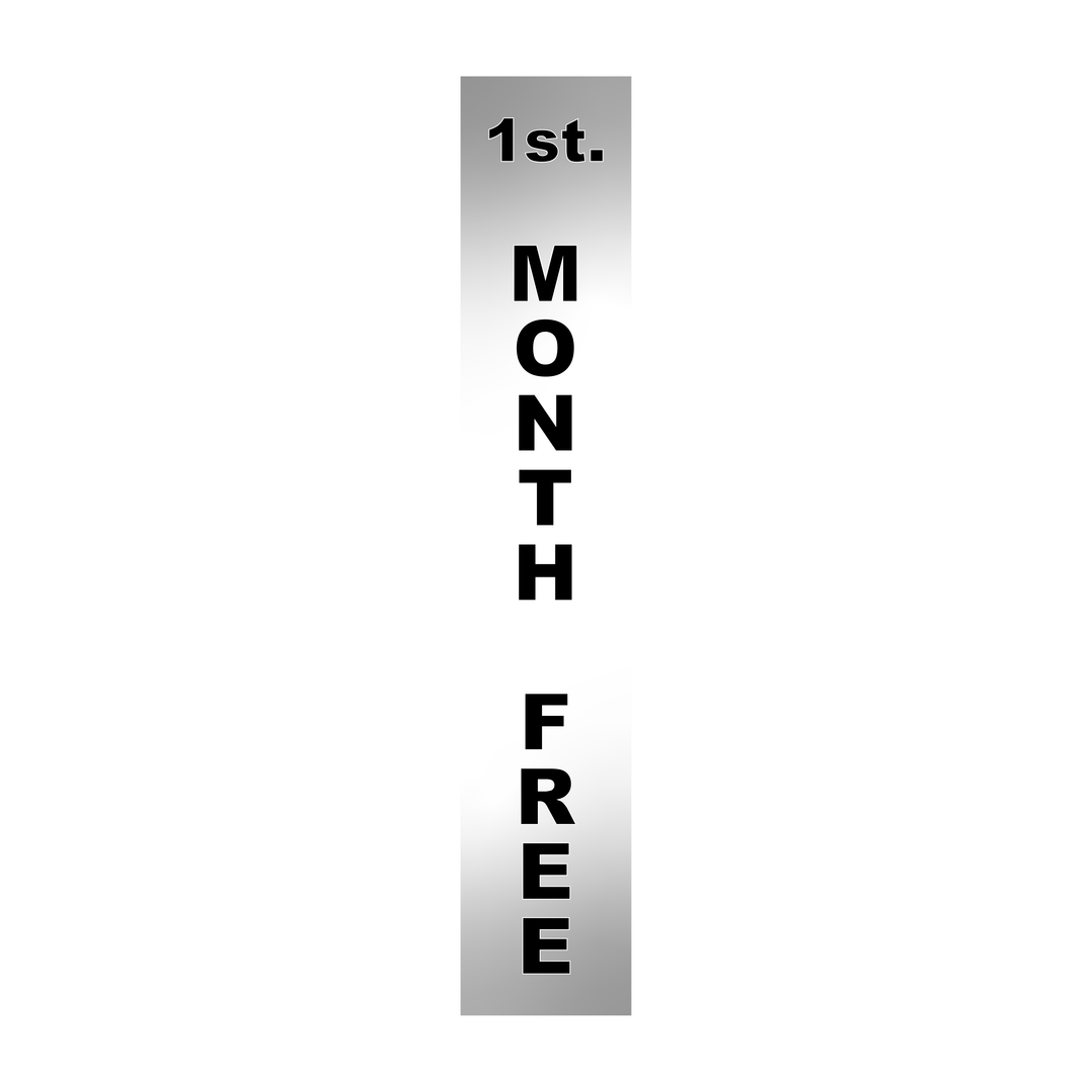 Pole Cover - First Month Free - Gradient - Gray