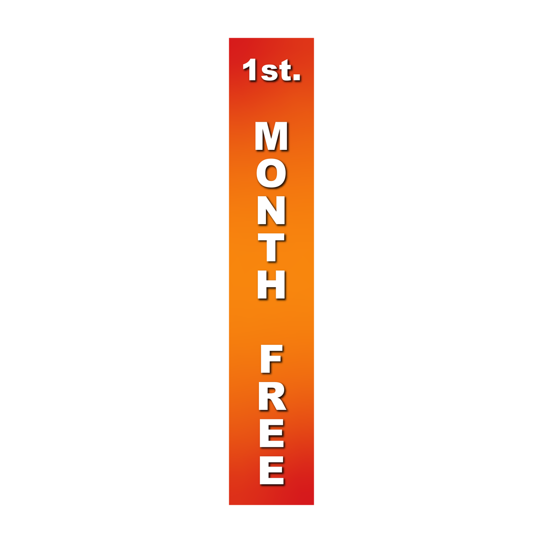 Pole Cover - First Month Free - Gradient - Orange