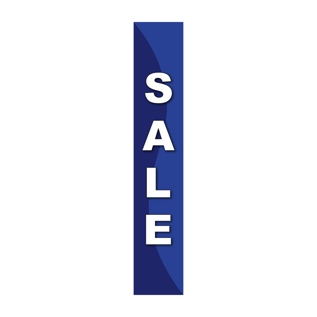 Pole Cover - Sale - Wavy - Blue