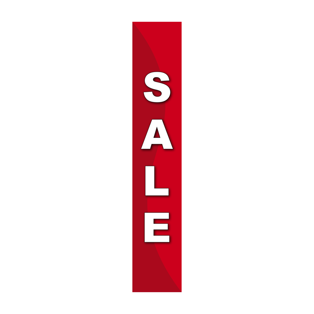 Pole Cover - Sale - Wavy - Red