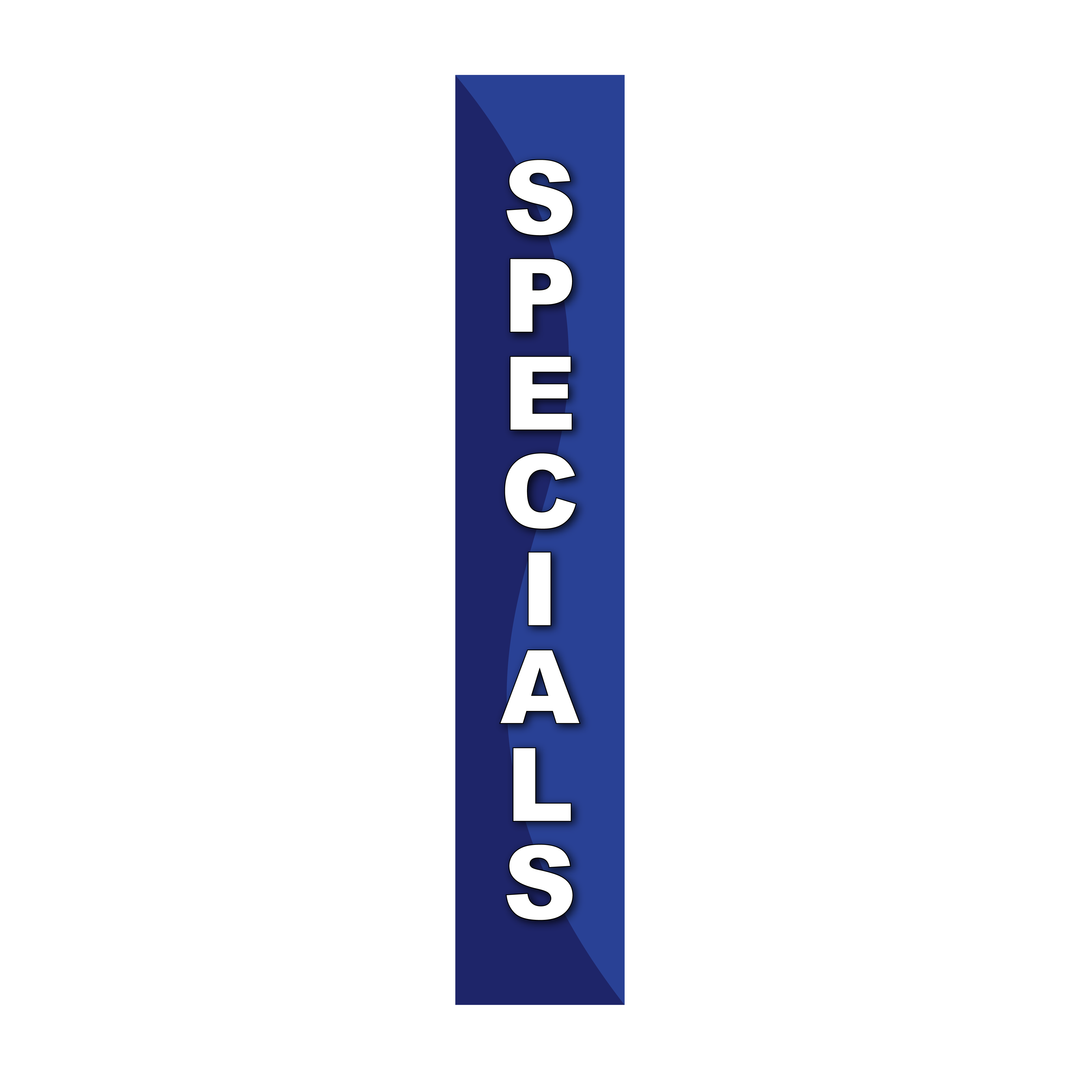 Pole Cover - Specials - Wavy - Blue