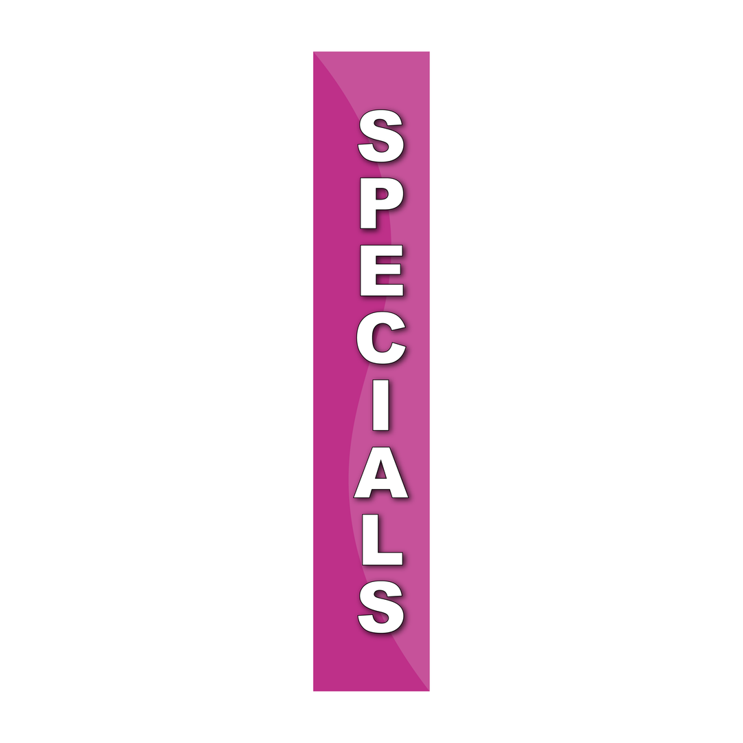 Pole Cover - Specials - Wavy - Pink