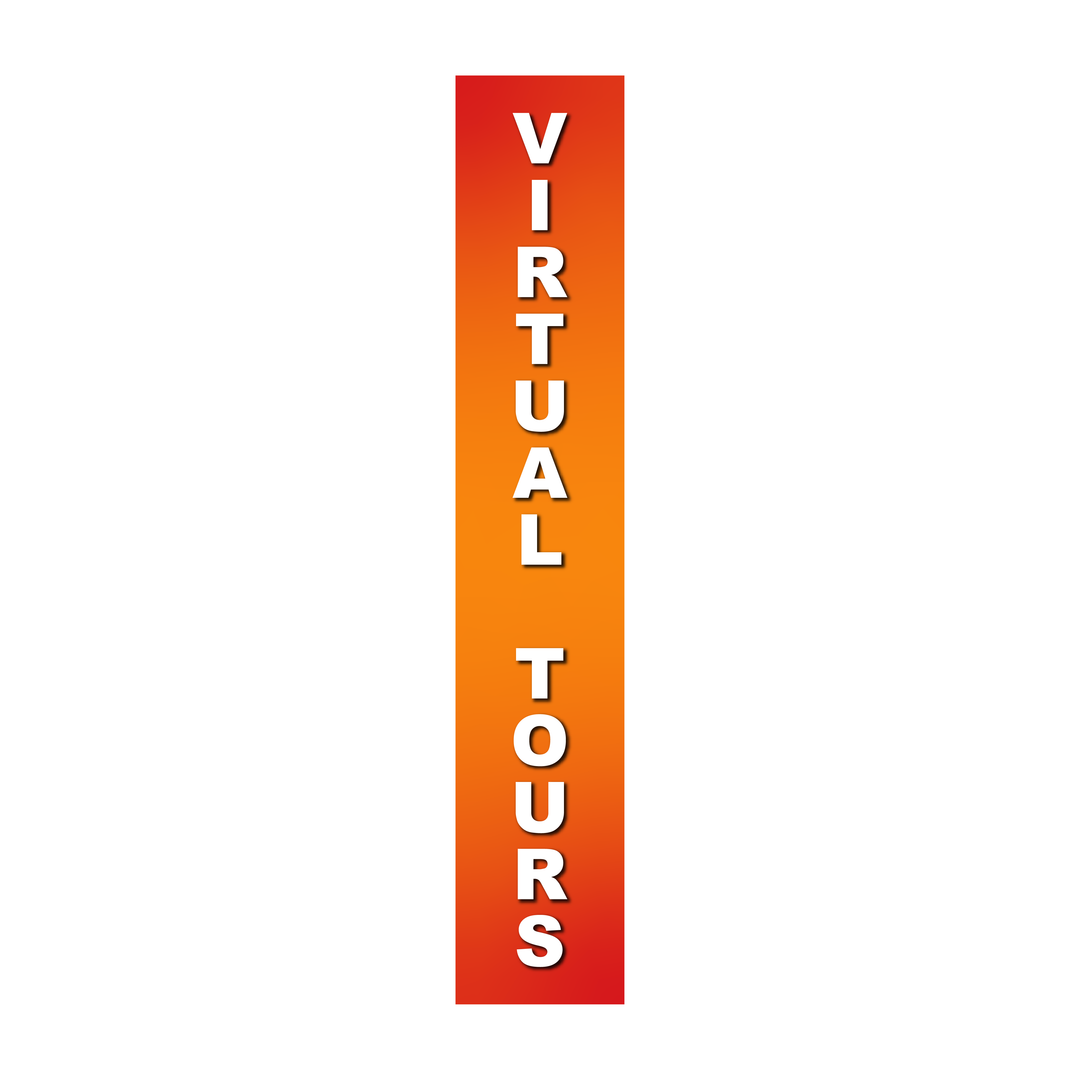 Pole Cover - Virtual Tours - Gradient - Orange