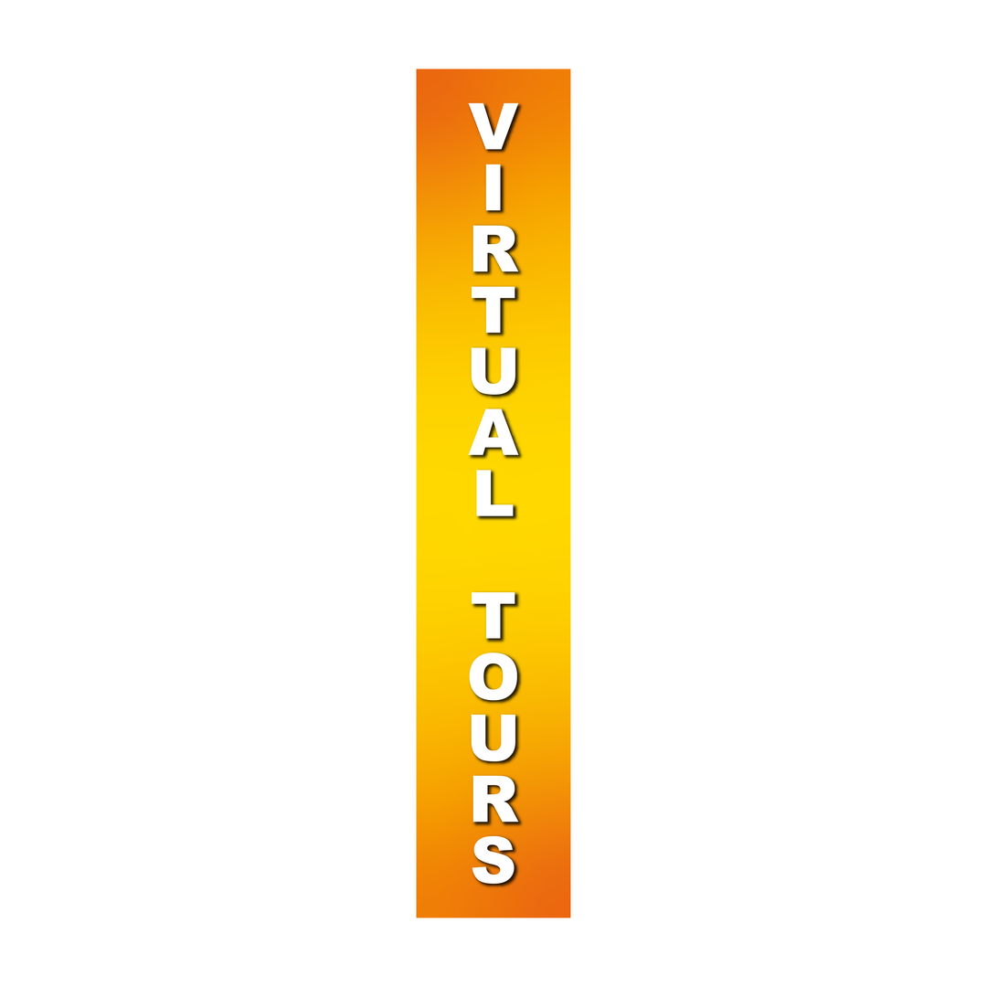 Pole Cover - Virtual Tours - Gradient - Yellow