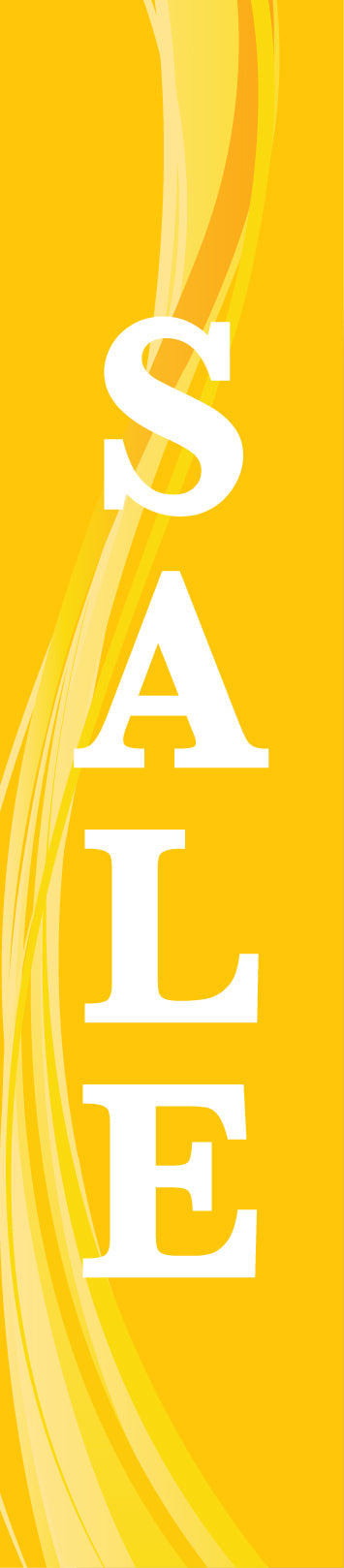14ft Feather Flag - Sale - Yellow