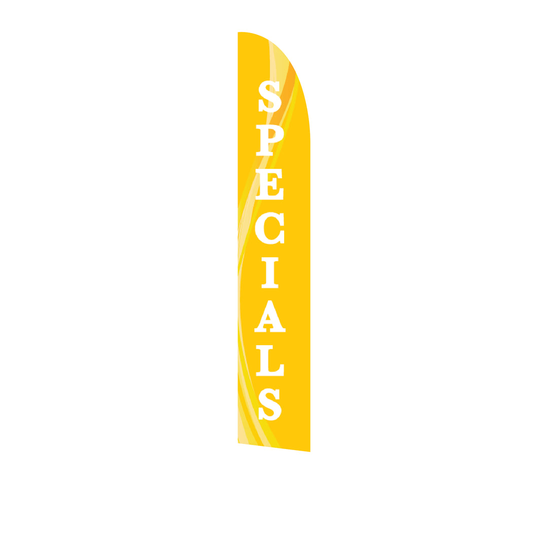 14ft Feather Flag - Specials - Yellow