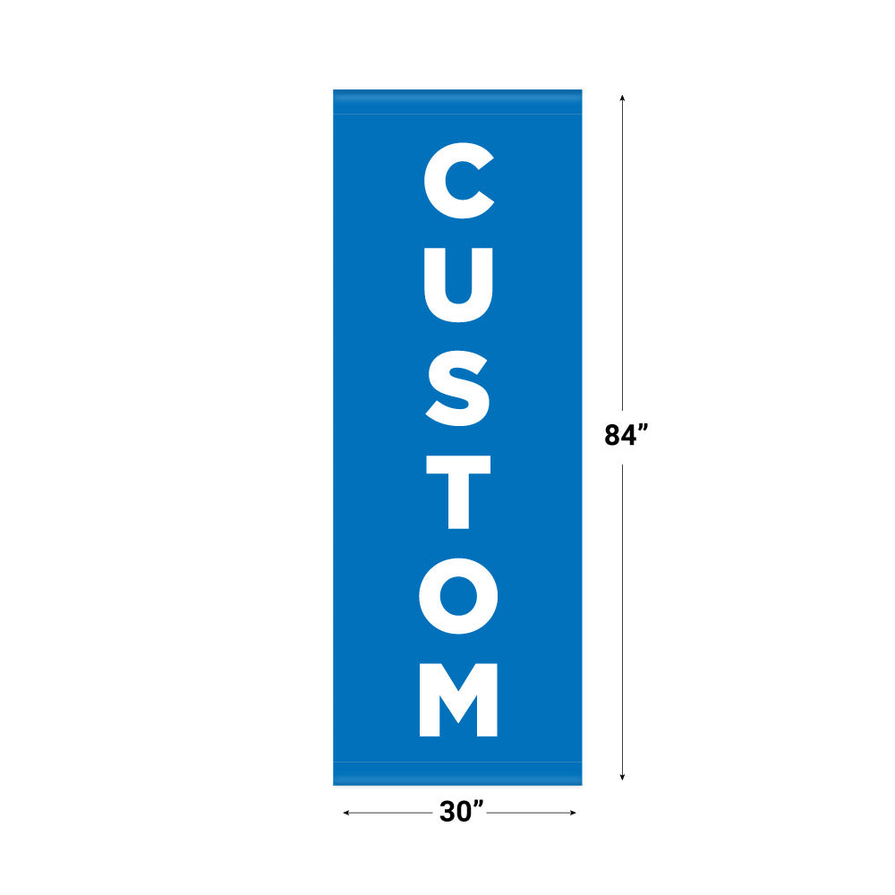 Replacement StrongArm Light Pole Banner - Double-Sided - 30" x 84" - Hardware not included