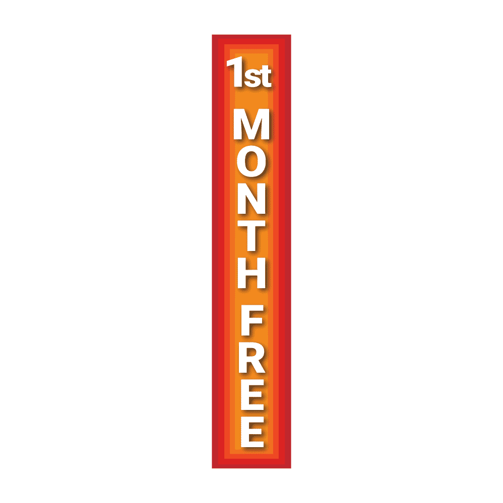 Pole Cover - First Month Free - Red