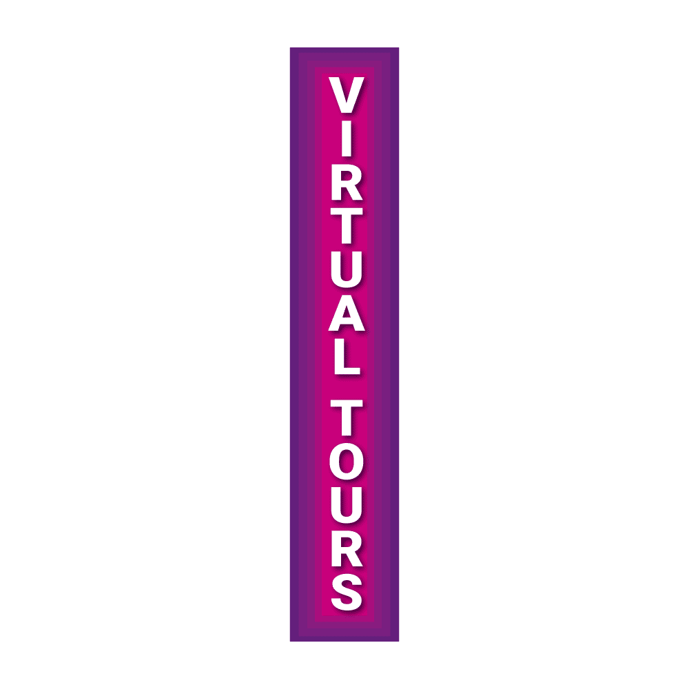 Pole Cover - Virtual Tours - Purple