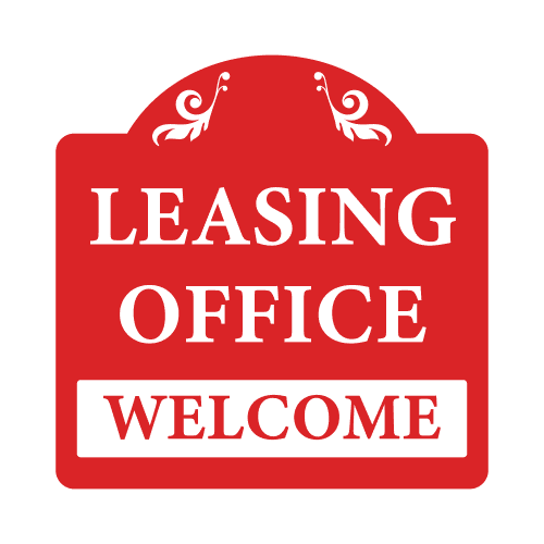 Classic Leasing Office - Red - 2 Pack