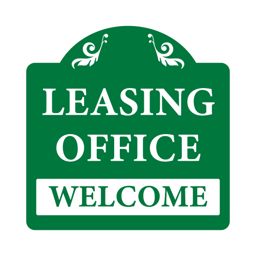 Classic Leasing Office - Green - 2 Pack