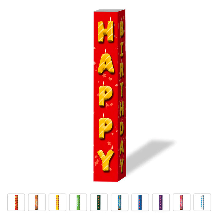 Pole Covers - Happy Birthday - All Colors