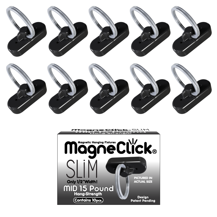 MagneClick® SLiM 15 lbs. Mid - 10 count