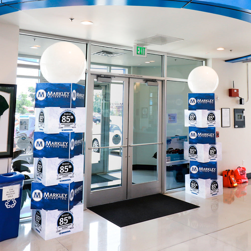PermaShine® Printed Balloon Tower – Balloon Innovations
