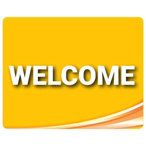 Standard Welcome - Yellow - 2 Pack