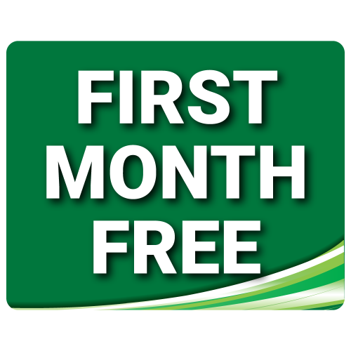Standard First Month Free - Green - 2 Pack