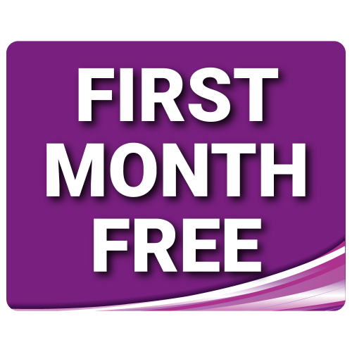 Standard First Month Free - Purple - 2 Pack