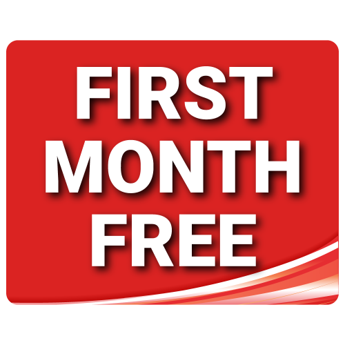 Standard First Month Free - Red - 2 Pack