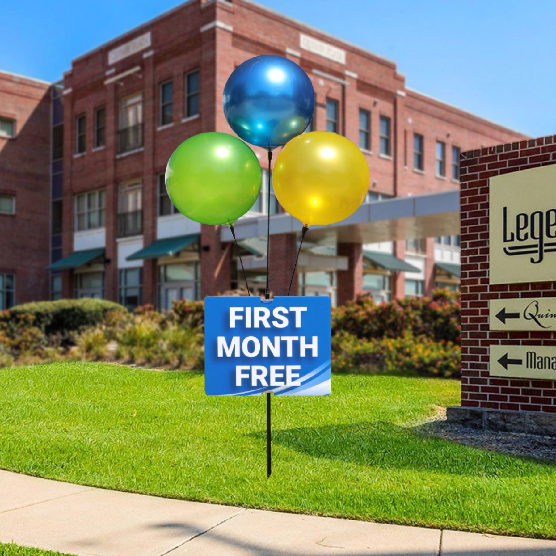 Message Examples Even Pole Pole Expression Signs - All Designs - All Colors – Balloon Innovations