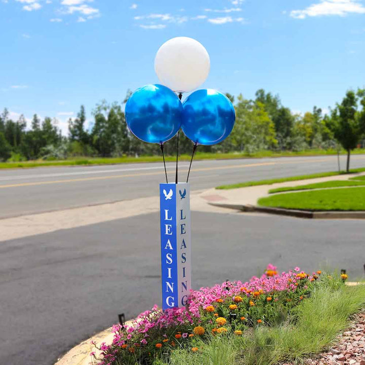 DuraBalloon® 3-Balloon Cluster Pole Kit - with Pole Cover