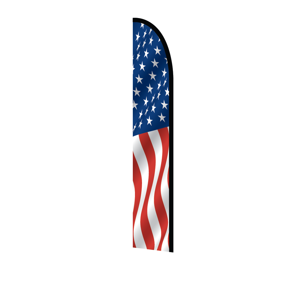 14ft Feather Flag - Patriotic 5