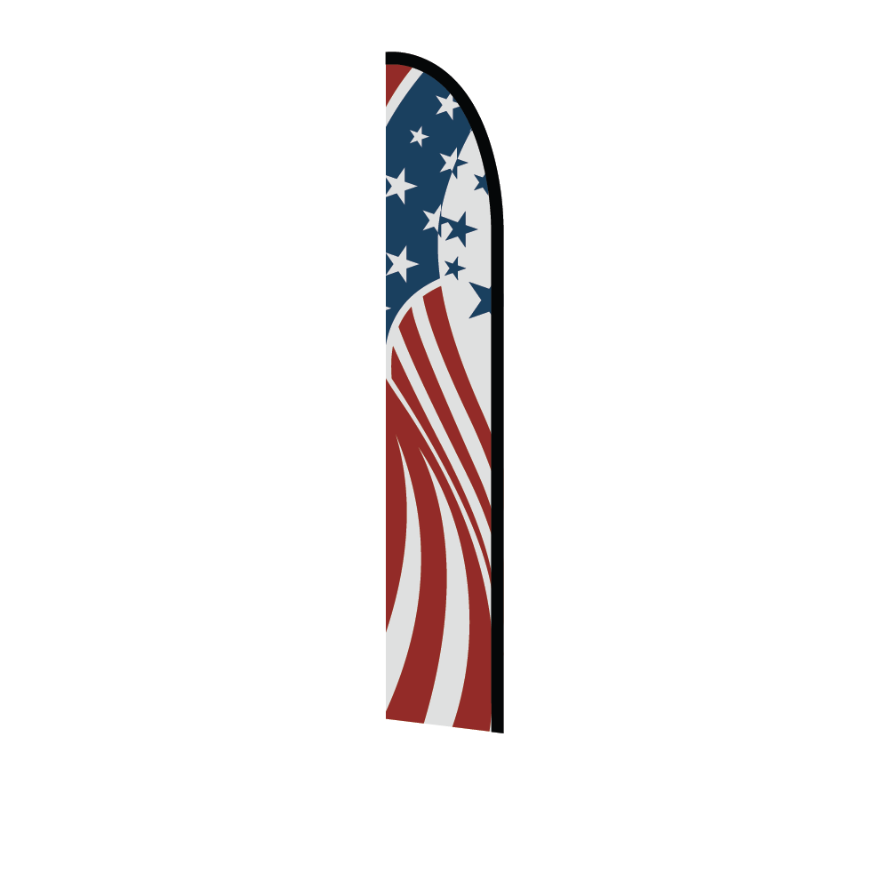 14ft Feather Flag - Patriotic 6