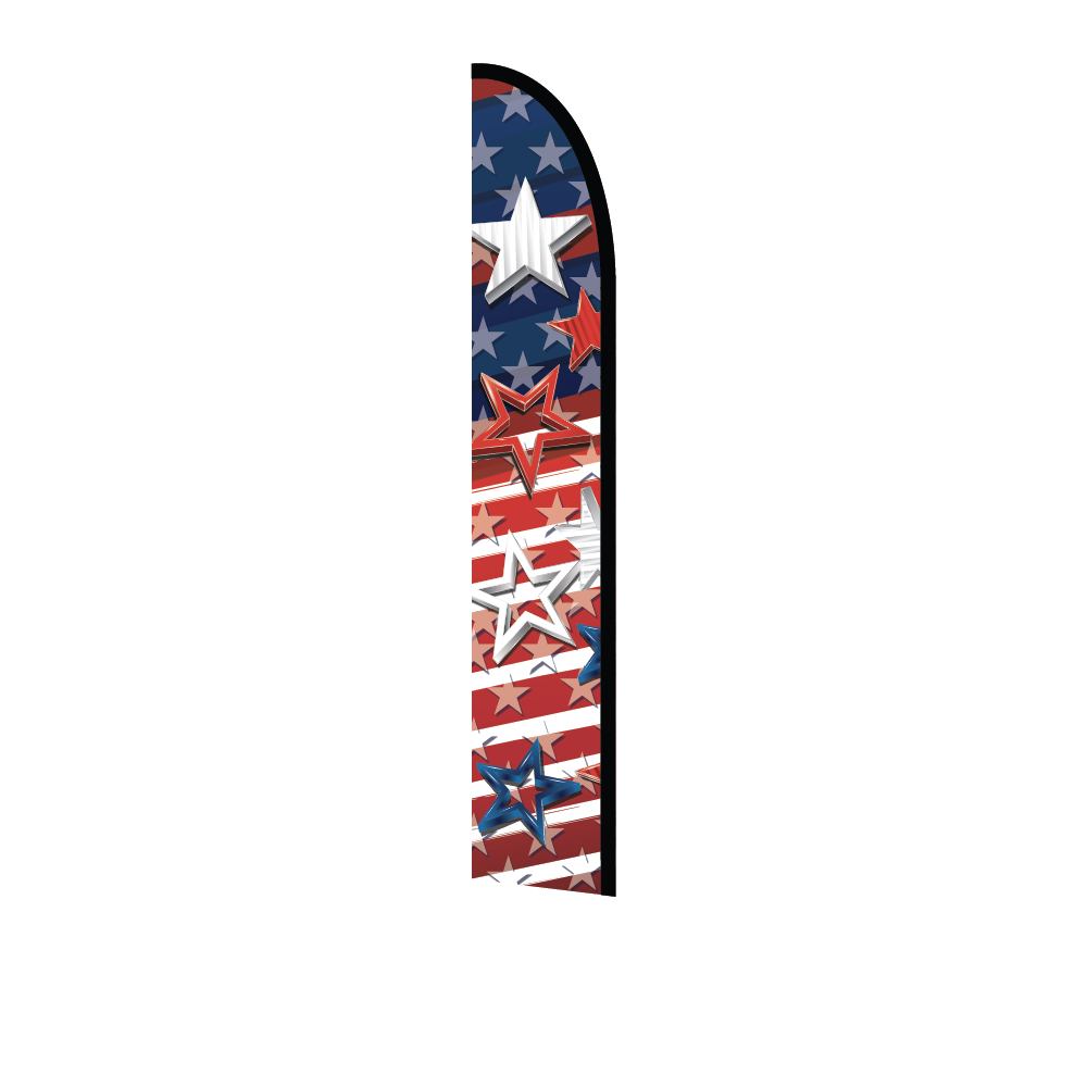 14ft Feather Flag - Patriotic 8