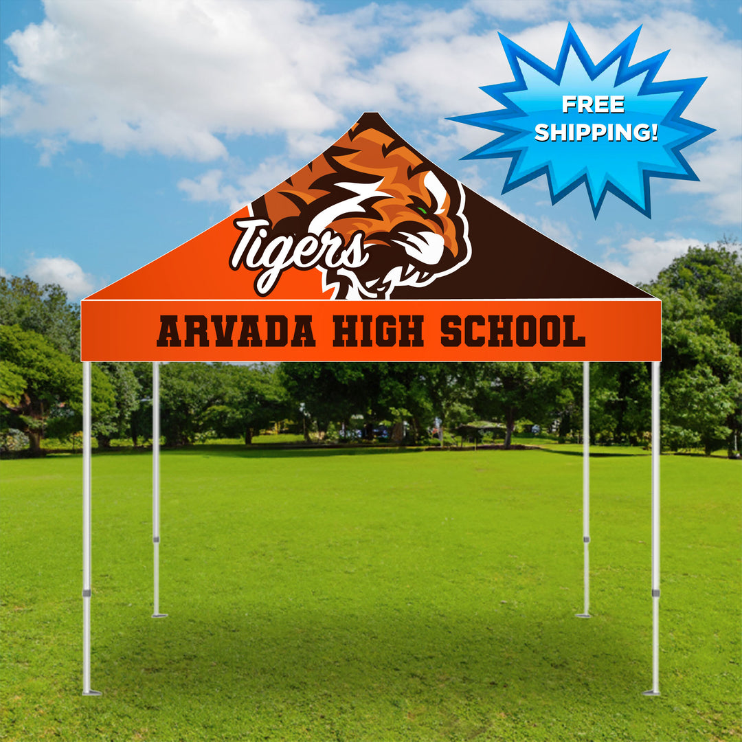custom canopy tents 10ft x 10ft Custom Canopy Tent
