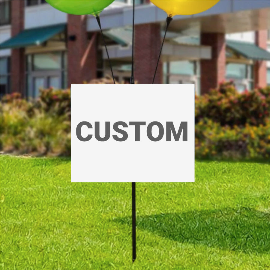 Balloon Pole Expression Signs – Balloon Innovations