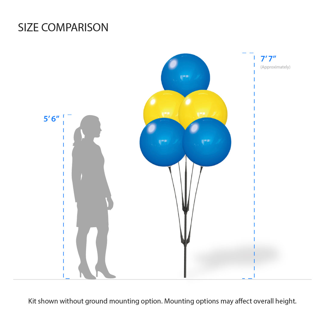 Fall | Pumpkin Patch DuraBalloon® Cluster Pole Kit