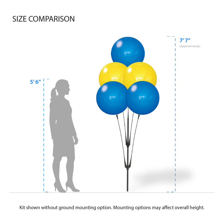 Fall | Pumpkin Patch DuraBalloon® Cluster Pole Kit