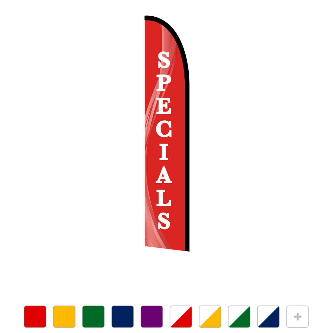 Replacement Double-Sided Feather Flag - 14ft - Specials - (Hardware not included)