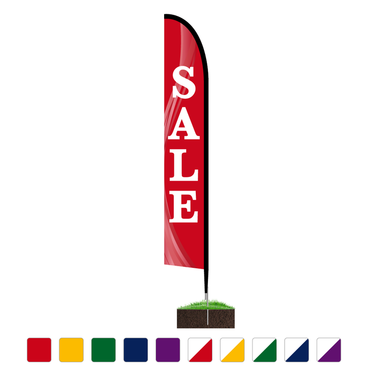 Double-Sided Feather Flag Kit - 14ft - Sale