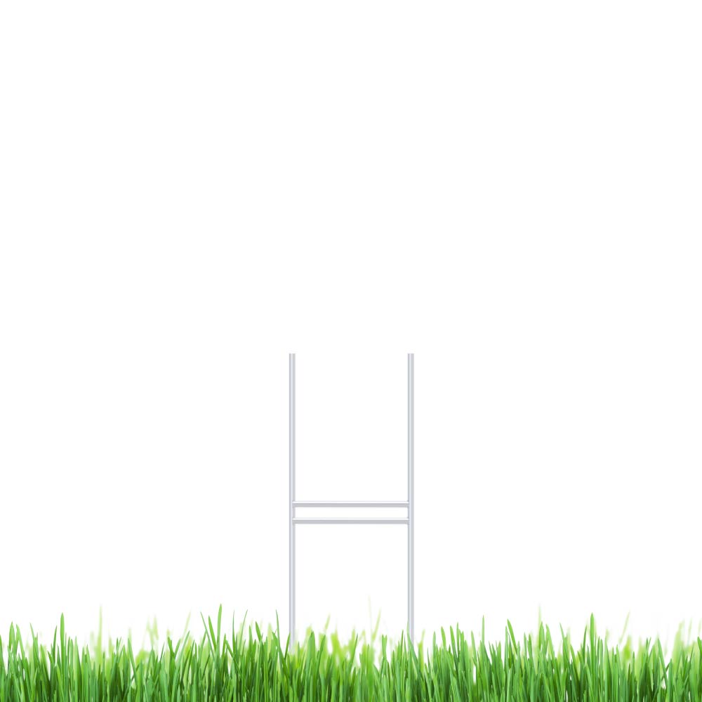 Corrugated Yard Sign Stake Yard Sign And H Stake | 24