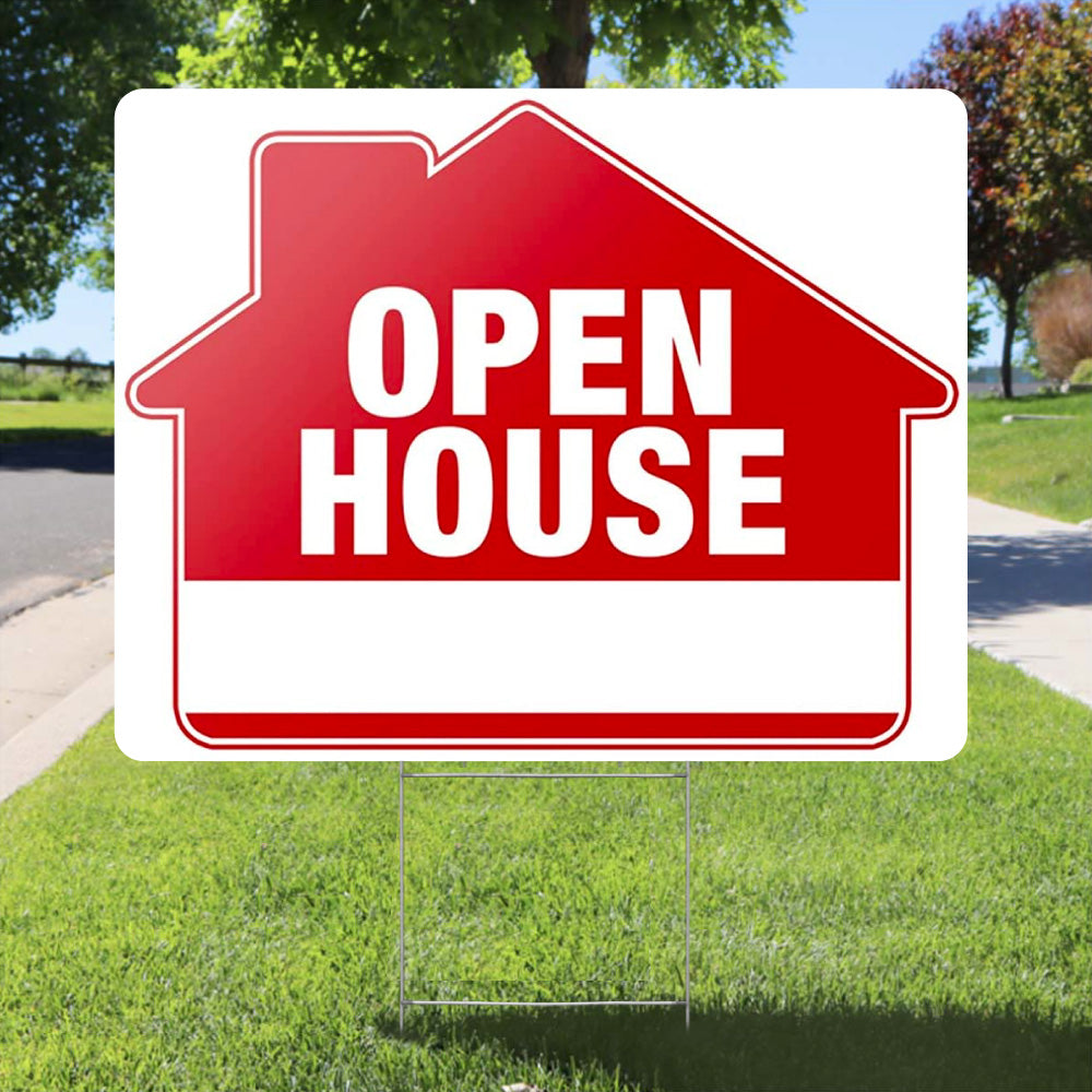 28" x 23" Yard Sign Kit - 10 Pack