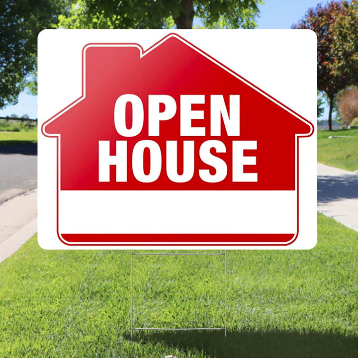 28" x 23" Yard Sign Kit - 10 Pack