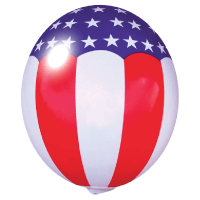 American Flag Balloon Bobber