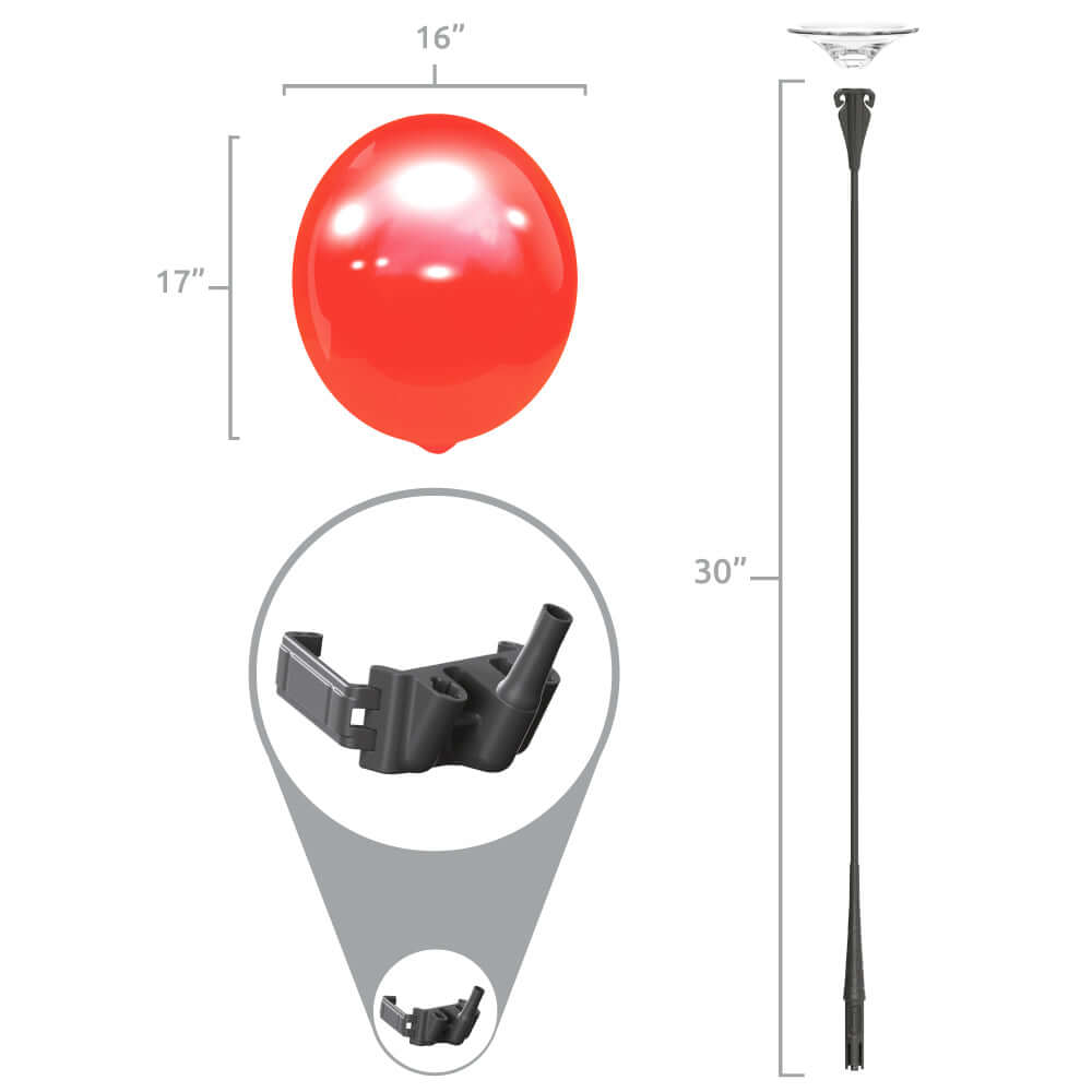 BalloonBobber single balloon Signicade kit hardware