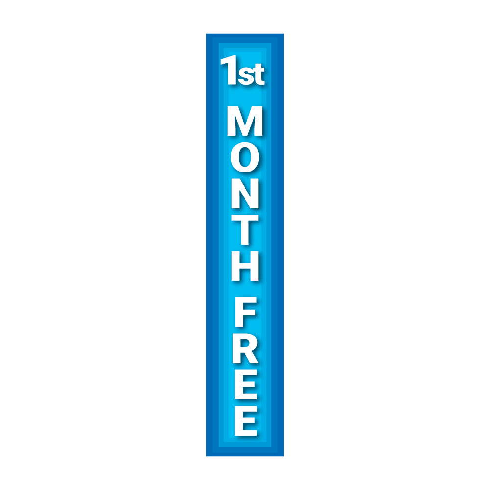 Replacement Pole Cover - First Month Free - Blue
