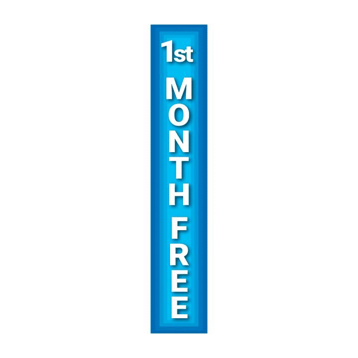 Replacement Pole Cover - First Month Free - Blue