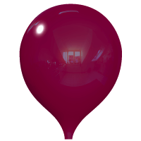Burgundy Durable Balloons