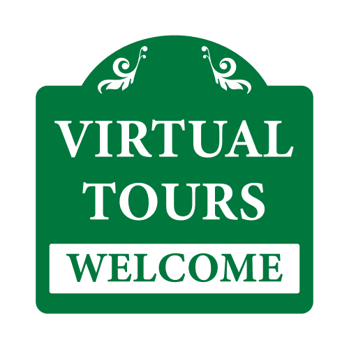 Green Virtual Tours Sign
