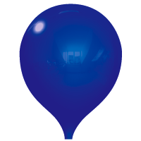 Dark Blue Plastic Balloon