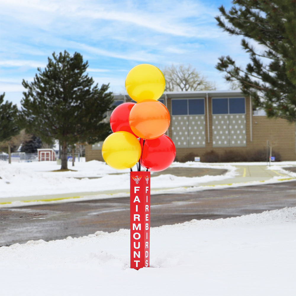 DuraBalloon® 5-Balloon Cluster Pole Kit - with 4-Sided Pole Cover