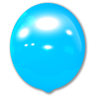 Light Blue Reusable Balloons
